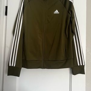Size Medium Women’s Adidas Green Track Jacket